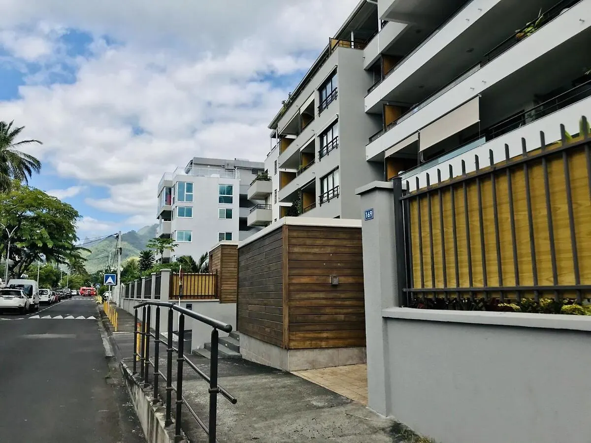 公寓 Tipanie- Great 1Bedroom In Ppt, Ac W Pool & Open View 帕皮提 法属玻利尼西亚